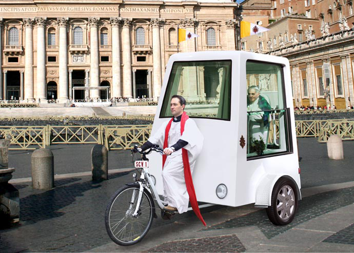 Pedal-powered-Popemobile-web1
