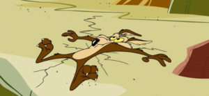 Wile E Coyote cartoon